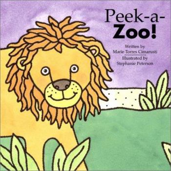 Hardcover Peek-A-Zoo! Book