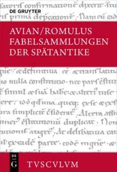 Hardcover Fabelsammlungen Der Spätantike: Lateinisch - Deutsch [German] Book