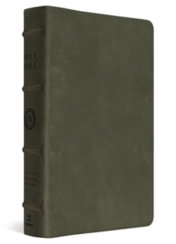 Leather Bound ESV Heirloom Bible, Scriptura Sacra: Personal Size Reference Edition (Cowhide, Tuscan Green, Full Yapp) Book