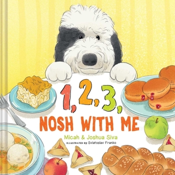 Hardcover 1, 2, 3, Nosh with Me Book