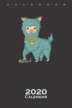 Paperback Lama stands in a heap Calendar 2020: Lama and alpaca lovers and friends Book