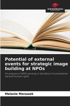 Paperback Potential of external events for strategic image building at NPOs Book