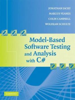 Paperback Model-Based Software Testing and Analysis with C# Book