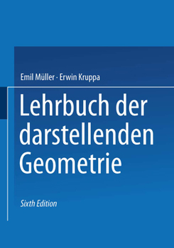 Paperback Lehrbuch Der Darstellenden Geometrie [German] Book