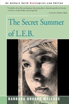 Paperback The Secret Summer of L.E.B. Book