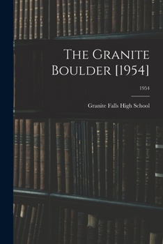 Paperback The Granite Boulder [1954]; 1954 Book