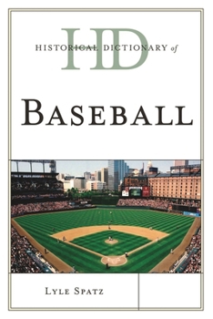 Paperback Historical Dictionary of Baseball Book