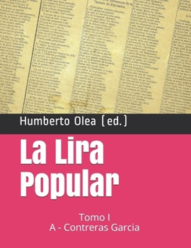 Paperback La Lira Popular: Tomo I [Spanish] Book