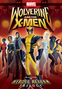 DVD Wolverine & the X-Men: Heroes Return Trilogy Book