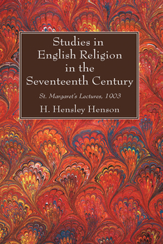 Paperback Studies in English Religion in the Seventeenth Century Book