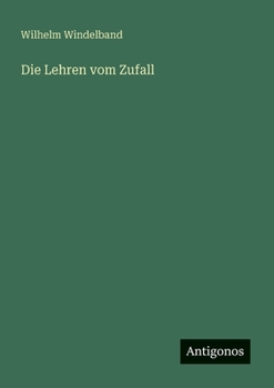 Paperback Die Lehren vom Zufall [German] Book