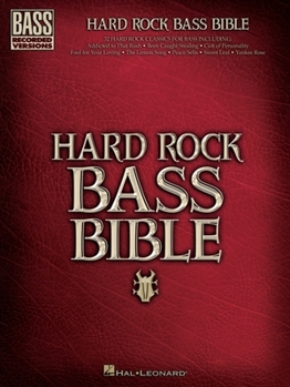 Paperback Hard Rock Bass Bible Book