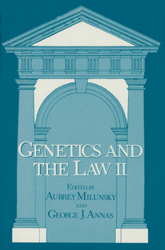 Hardcover Genetics and the Law II Book