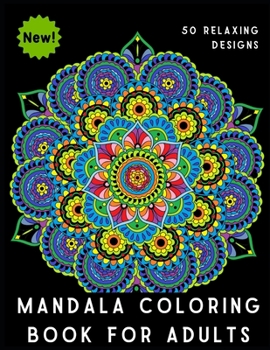 Paperback Mandala Coloring Book for Adults Book