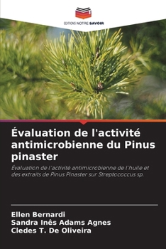 Paperback Évaluation de l'activité antimicrobienne du Pinus pinaster [French] Book