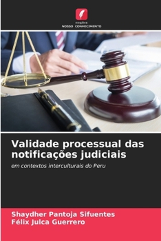 Paperback Validade processual das notificações judiciais [Portuguese] Book