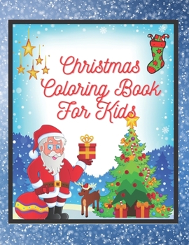 Paperback christmas coloring book for kids Book