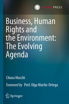 Paperback Business, Human Rights and the Environment: The Evolving Agenda Book