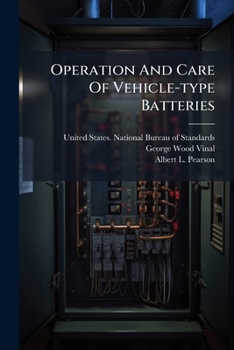 Paperback Operation And Care Of Vehicle-type Batteries Book