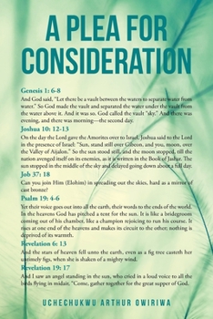 Paperback A Plea for Consideration Book