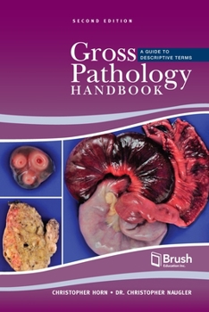 Paperback Gross Pathology Handbook: A Guide to Descriptive Terms Book