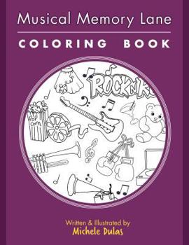 Paperback Musical Memory Lane Coloring Book