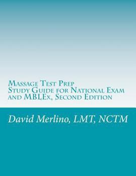 Paperback Massage Test Prep: Study Guide for National Exam and MBLEX Book