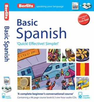Paperback Berlitz Basic Spanish (English and Spanish Edition) Book