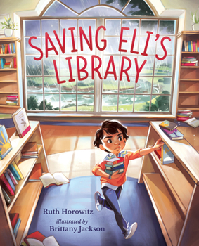 Hardcover Saving Eli's Library Book