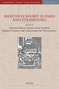 Hardcover Meister Eckhart in Paris and Strasbourg Book