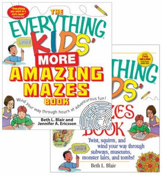 Paperback The Everything Kids' Mazes Bundle Book