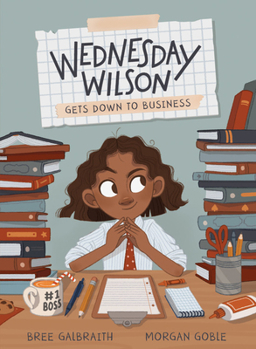 Hardcover Wednesday Wilson Gets Down to Business Book