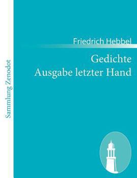 Paperback Gedichte Ausgabe letzter Hand [German] Book