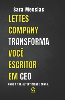 Paperback Lettes Company transforma você escritor em CEO [Portuguese] Book