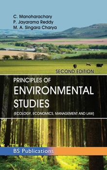 Hardcover Principles of Environmental Studies: (Ecology, Economics, Management and Law) Book