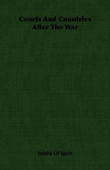 Paperback Courts and Countries After the War Book