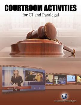 Paperback Courtroom Activities for Cj and Paralegal Book