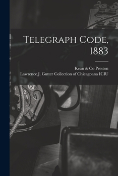 Paperback Telegraph Code, 1883 Book