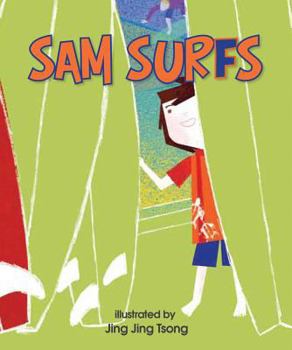 Board book Sam Surfs Book