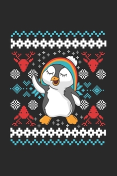 Ugly Christmas Penguin: 120 Pages I 6x9 I Graph Paper 4x4