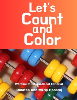 Paperback Let's Color and Count Book