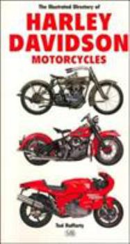 Paperback Illustrated Directory of Harley-Davidson Motorcycles Book