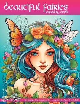 Paperback Beautiful Fairies Coloring Book