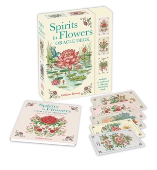 Product Bundle Spirits in Flowers Oracle Deck: Includes 52 Cards and a 128-Page Illustrated Book