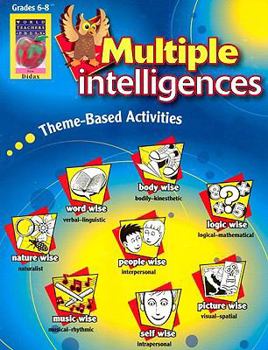 Paperback Multiple Intelligences, Grades 6-8 Book