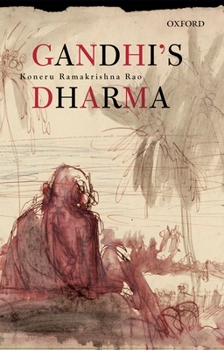 Hardcover Gandhi's Dharma Book