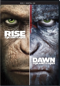 DVD Rise of the Planet of the Apes / Dawn of the Planet of the Apes Book