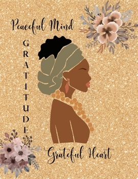 Paperback Peaceful Mind Grateful Heart Gratitude Journal Book