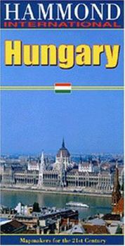 Map Country Maps: Hungary Book