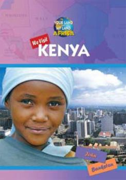 Library Binding We Visit Kenya Book